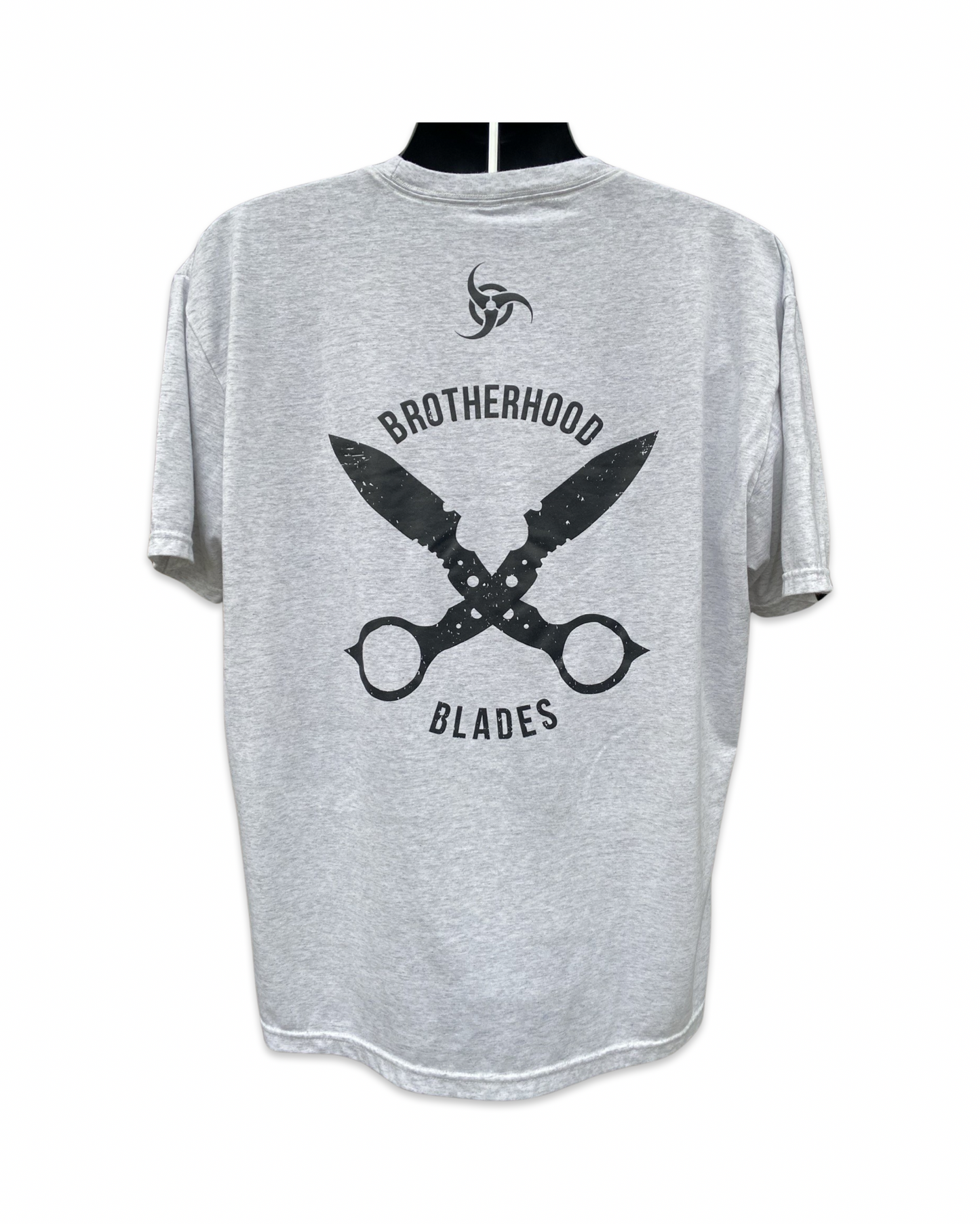 Heathered White- Original BHB Design (Black)