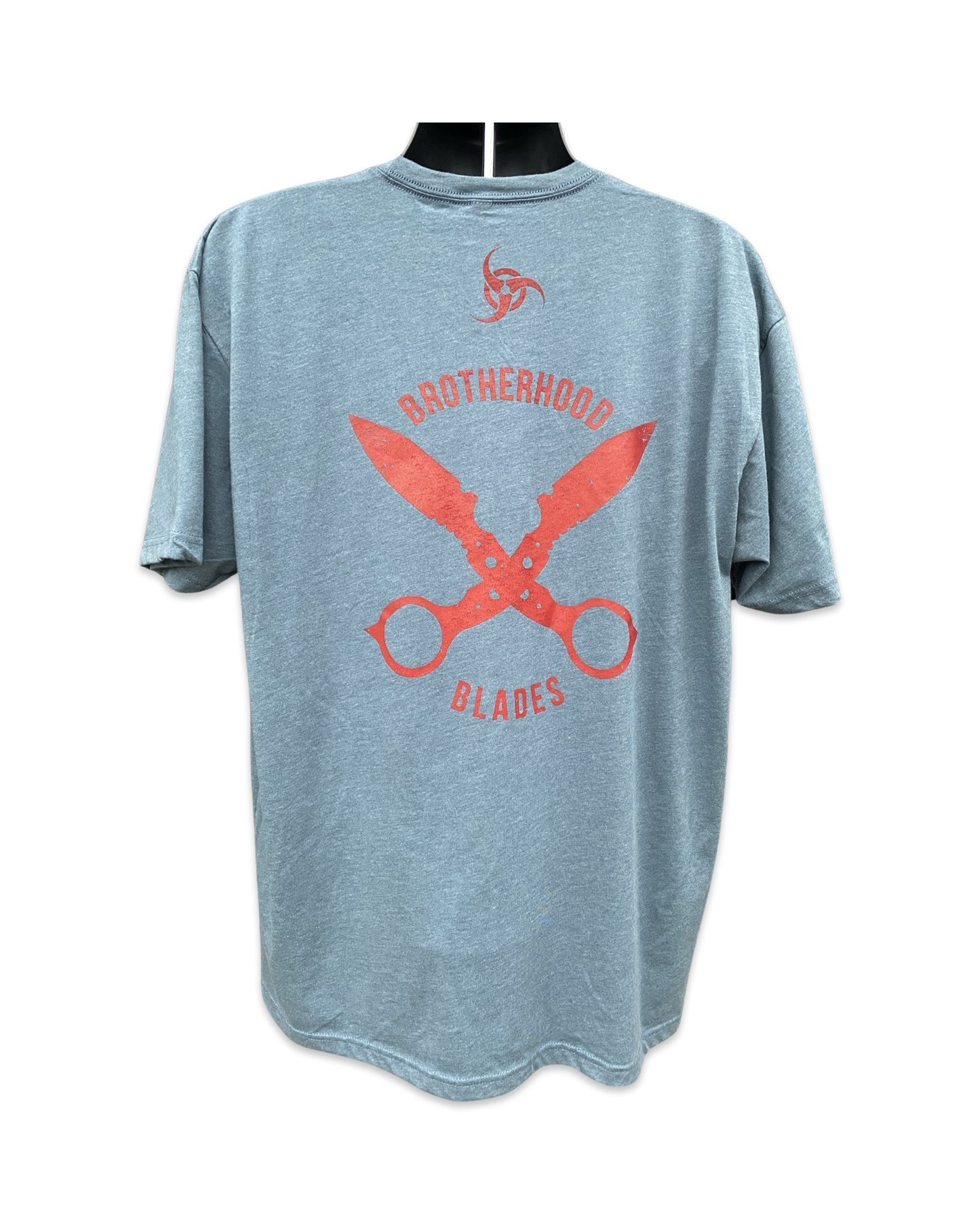 Slate Navy Shirt - Original BHB Design (Red)