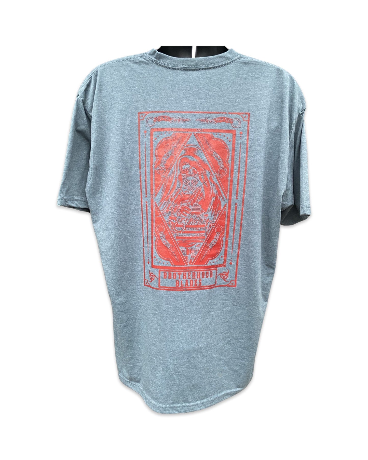 Slate Navy Shirt - Red Tarot Card